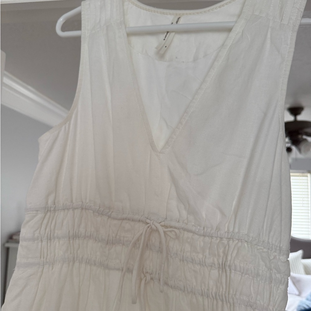 Anthropologie White Sleeveless Dress - Picture 2 of 3